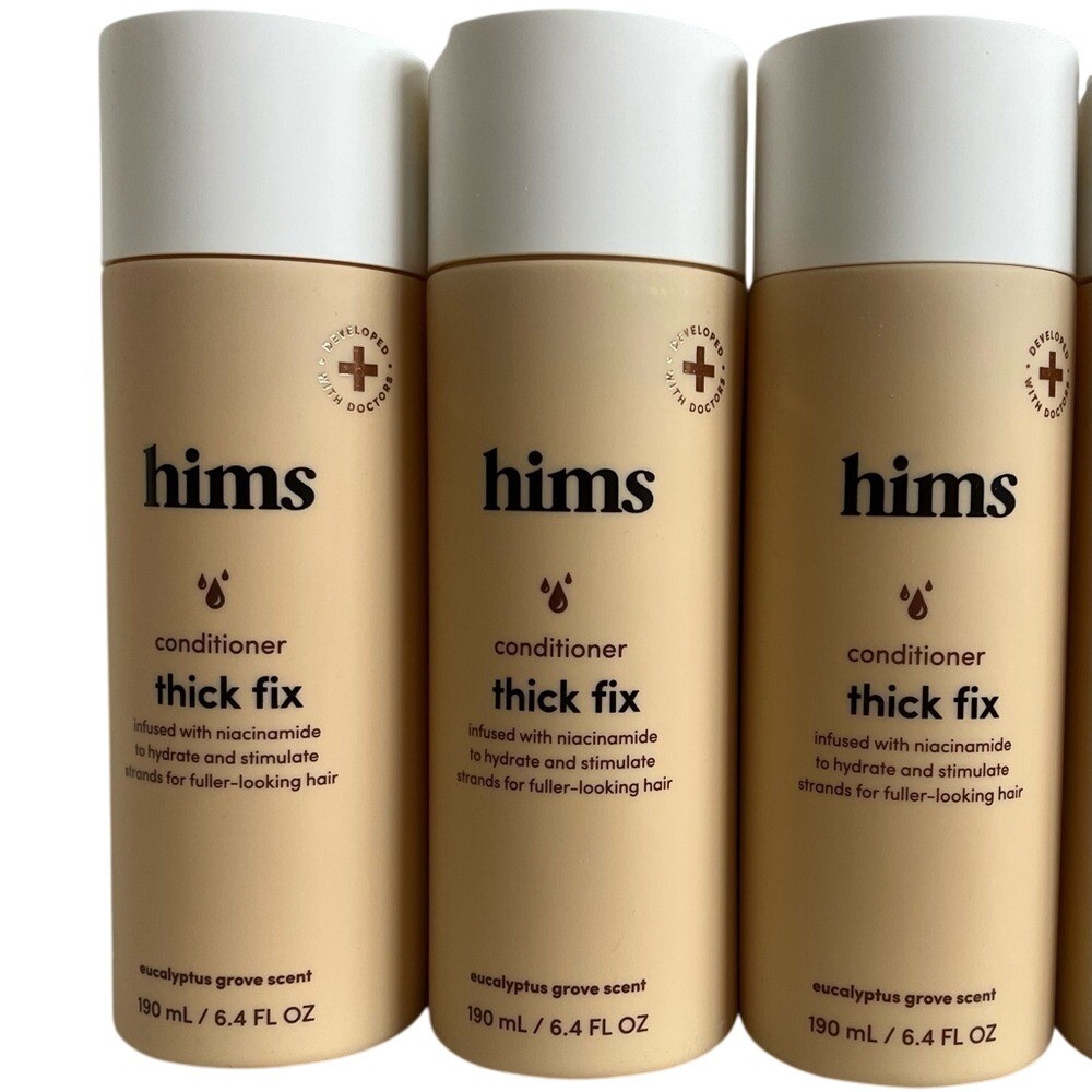 Hims Thick Fix Conditioner Set Of Three 6.4 oz Eucalyptus Grove Scent New